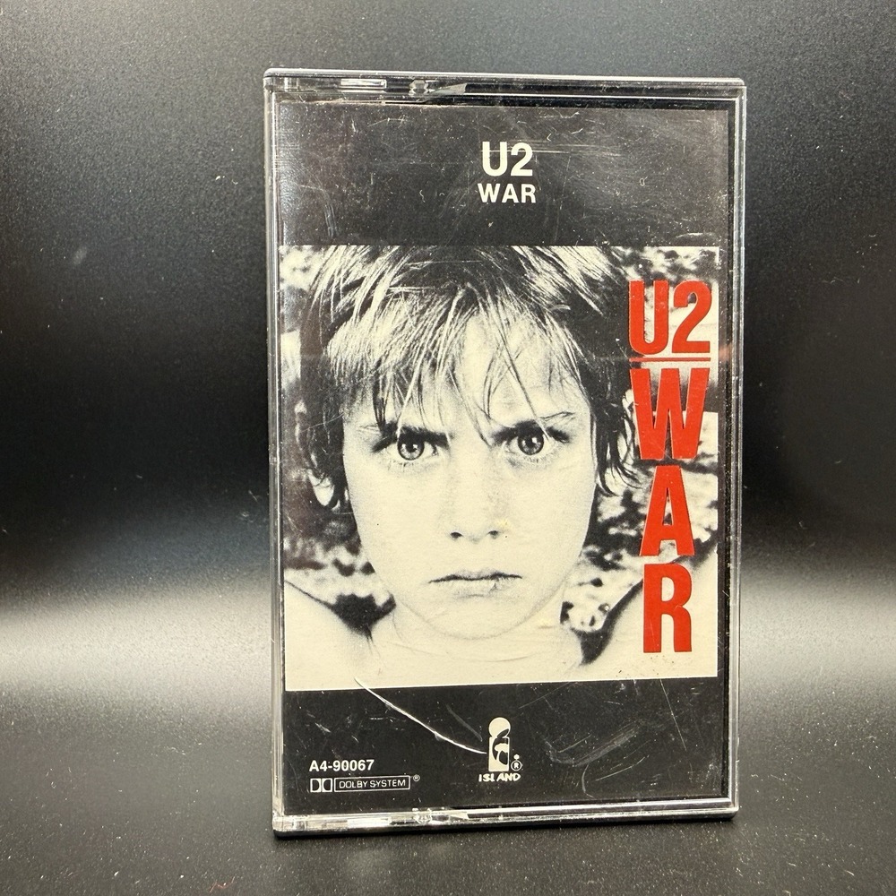 U2 War Cassette Tape Island Records 1983 A490067 Sunday Bloody Sunday
